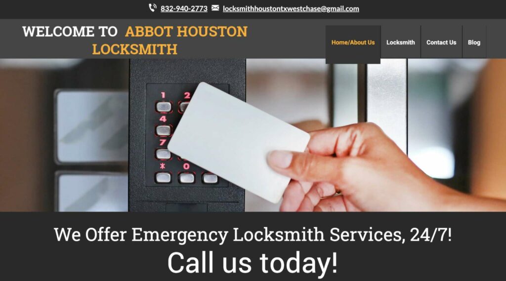 Abbot Houston Locksmith's Homepage