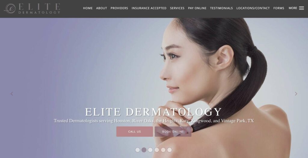 Elite Dermatology's Homepage