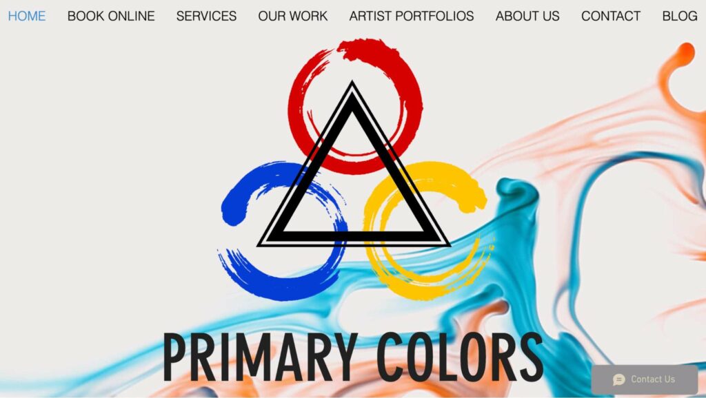 Primary Colors Tattoo's Homepage