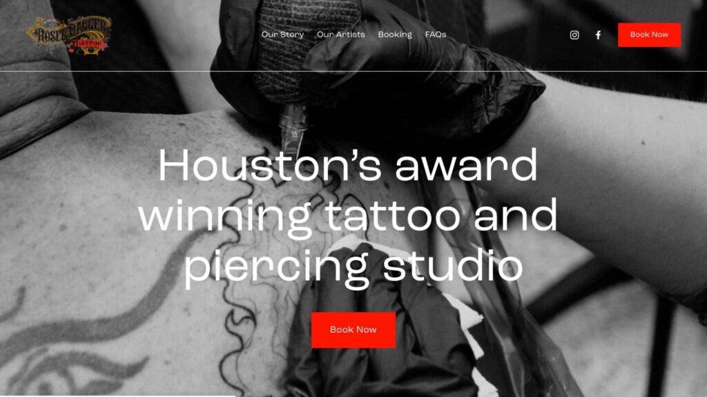 Rose & Dagger Tattoo's Homepage
