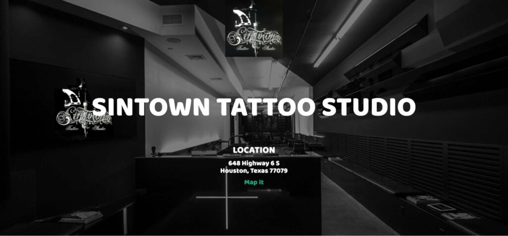 Sintown Tattoo Studio's Homepage