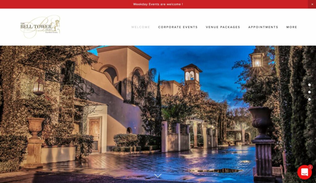 The Bell Tower on 34th's Homepage