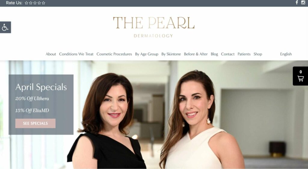 The Pearl Dermatology, PLLC's Homepage