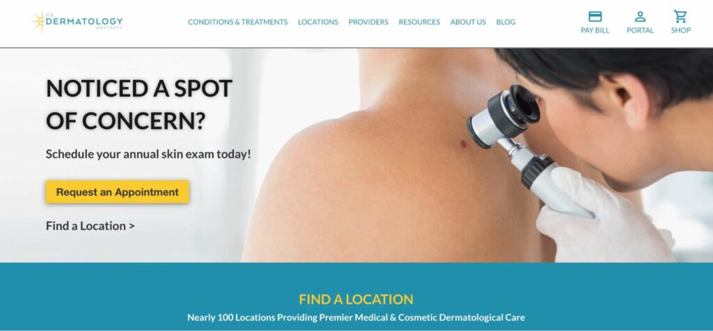 U.S. Dermatology Partners Medical District's Homepage