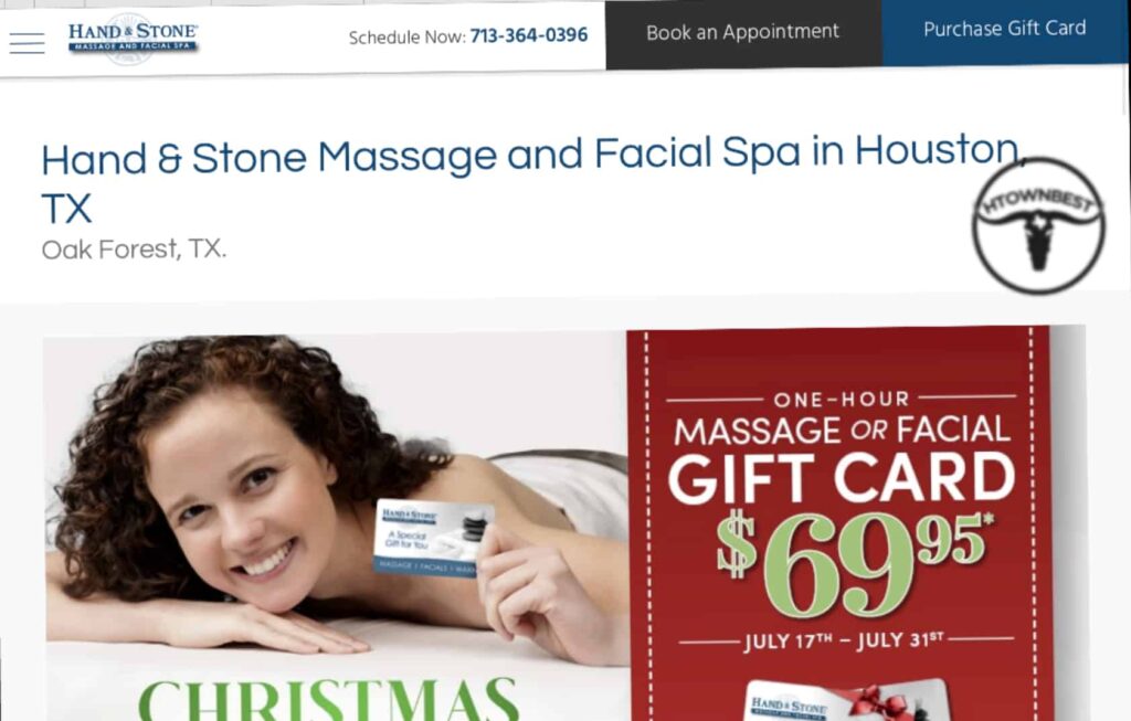 Hand and Stone Massage and Facial Spa Homepage