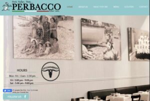 Perbacco Homepage