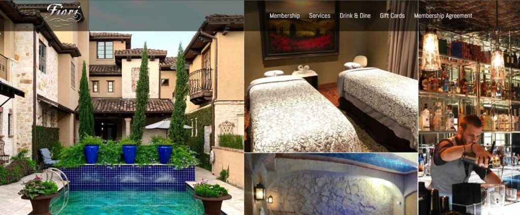 Fiori Spa's Homepage
