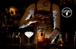 Nightcap at a Romantic Bar