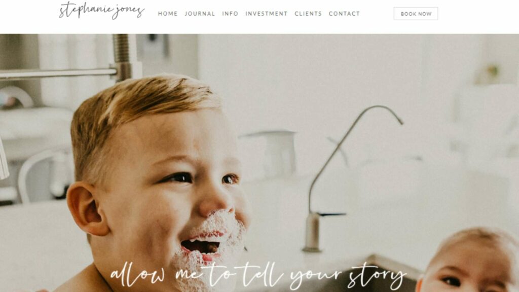 Stephanie Jones Photography Homepage