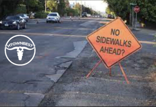 Why are there no sidewalks in Houston
