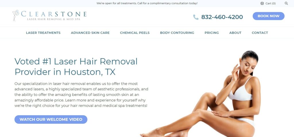 Clearstone Spa Homepage