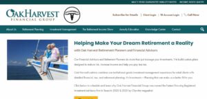 Oak Harvest Financial Group Homepage