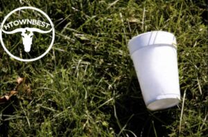 Put styrofoam in the trash, not recycling