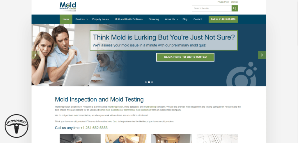 Mold Inspection Sciences of Houston Homepage