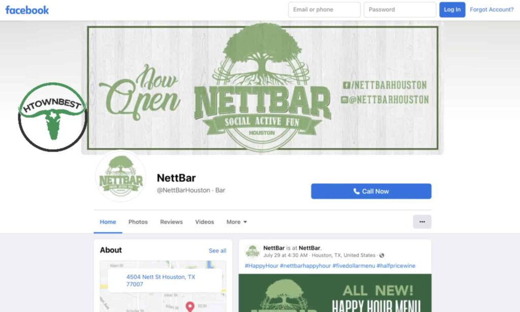 Nettbar Homepage