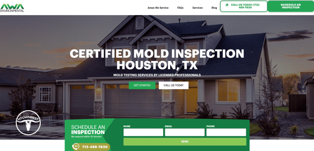 AWA Environmental Homepage