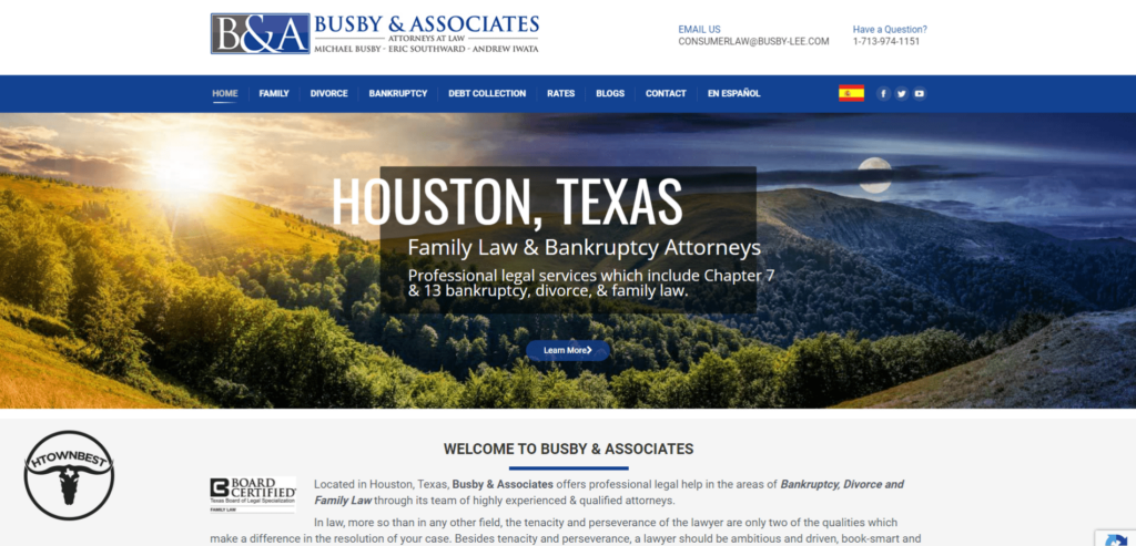 Busby & Associates Homepage