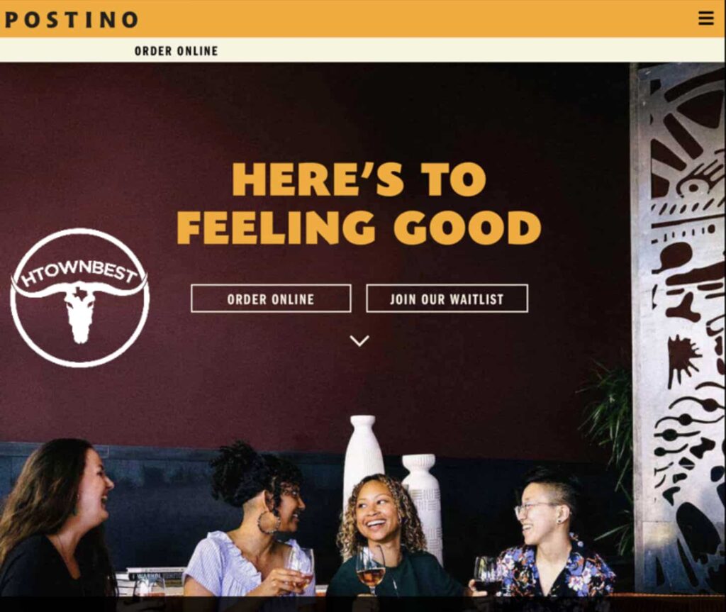 Postino Monrose Homepage