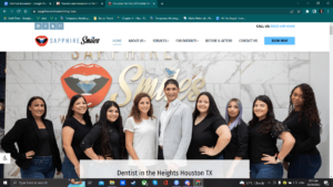 Sapphire Smiles Homepage