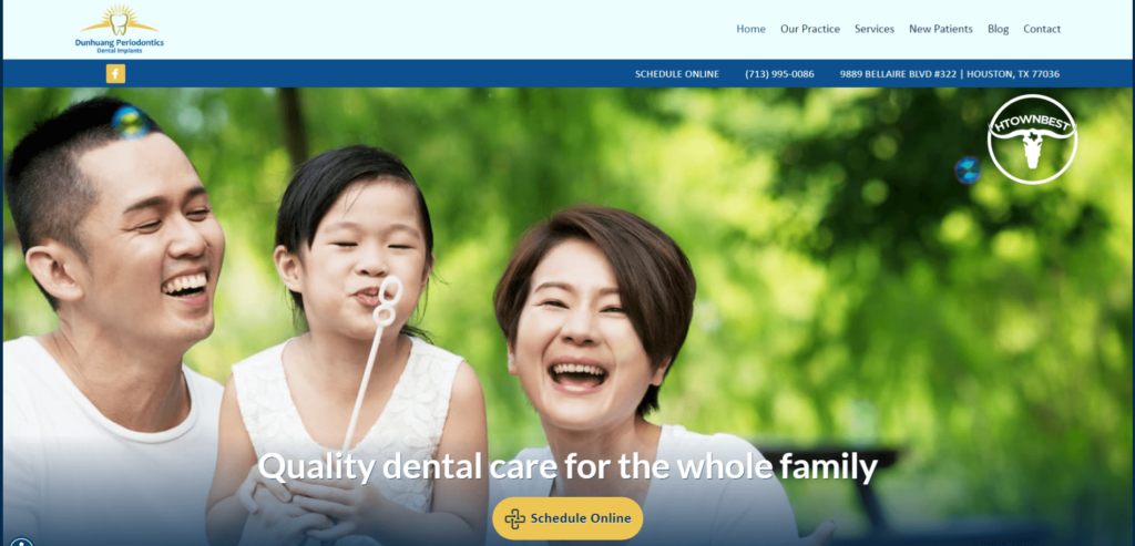 Dunhuang Periodontics & Dental Implants Homepage