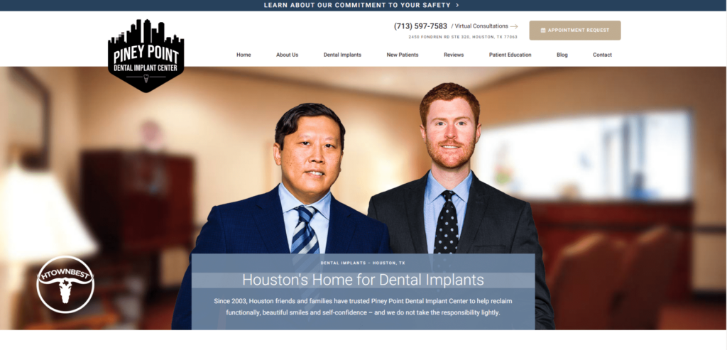 Piney Point Dental Implant Center Homepage