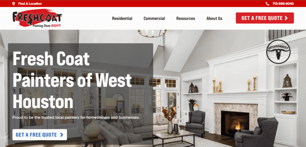 Fresh Coat Painters of West Houston Homepage