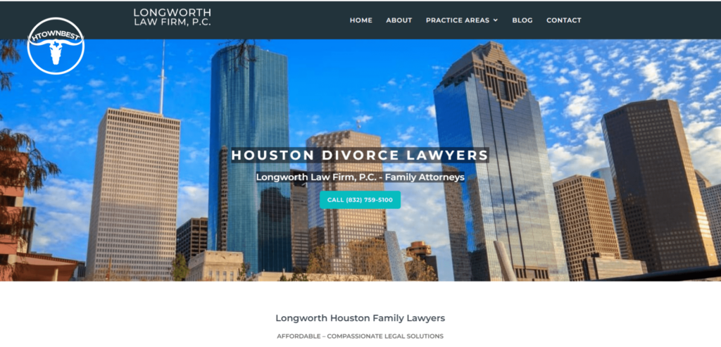 Longworth Law Firm, PC Homepage