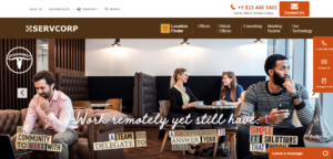 Servcorp Houston Homepage