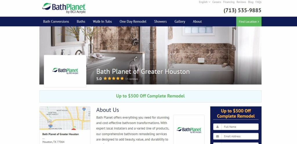 Bath Planet of Greater Houston Homepage