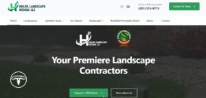 Helms Landscape Design Homepage