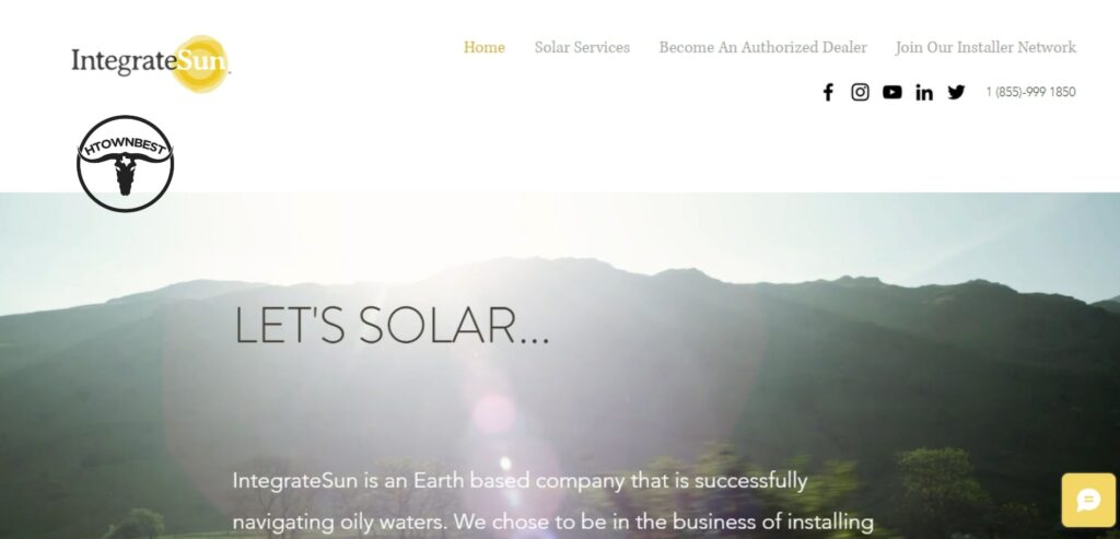 IntegrateSun Homepage