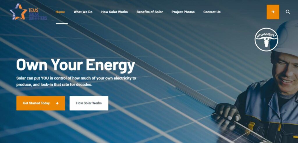 Texas Solar Outfitters Homepage