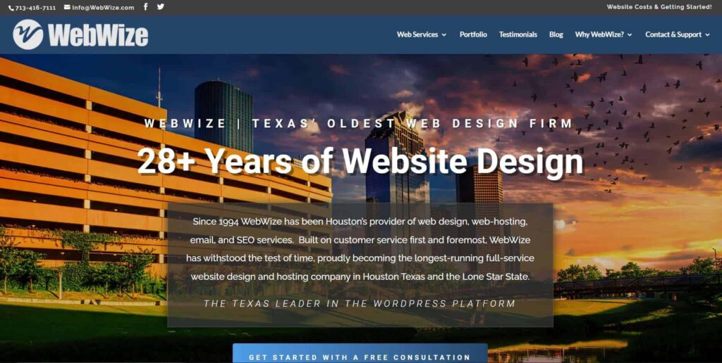 WebWize Homepage