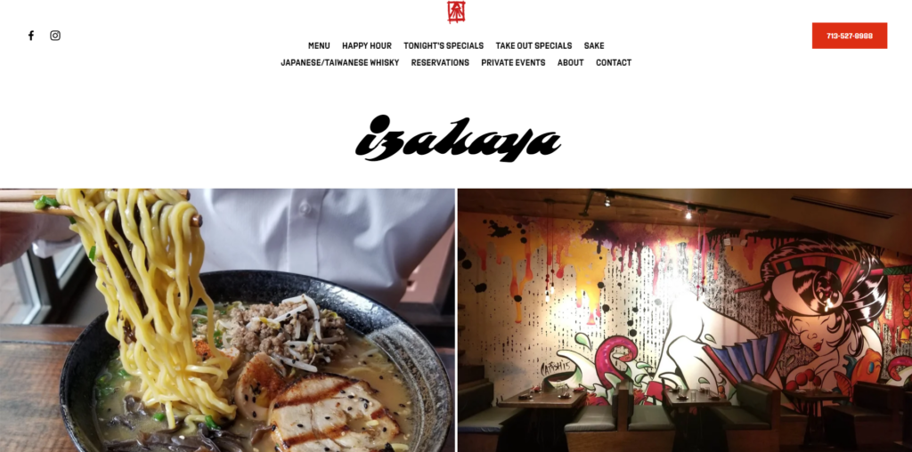izakaya homepage