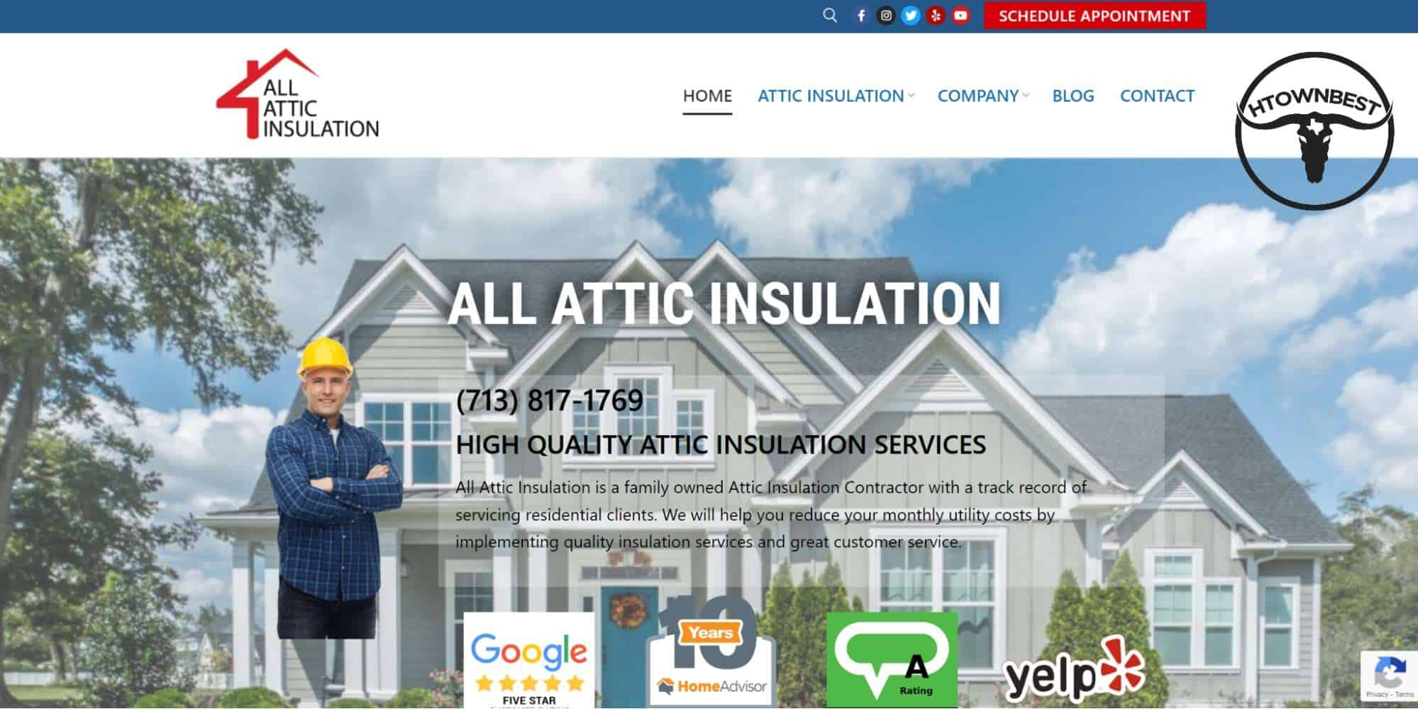 View of 5 Best Attic Insulation Contractors in Houston [2026]