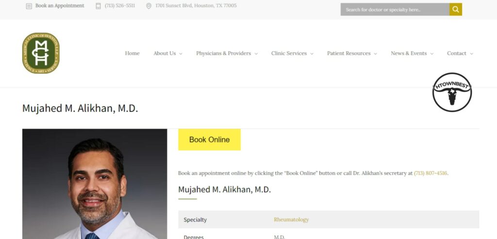 Dr. Mujahed M. Alikhan Homepage