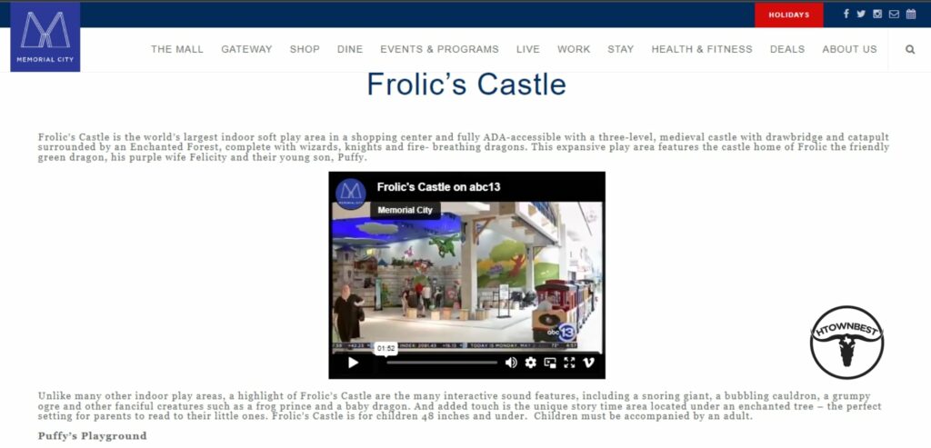 Frolic's Castle Homepage