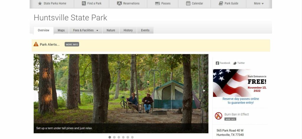 Huntsville State Park