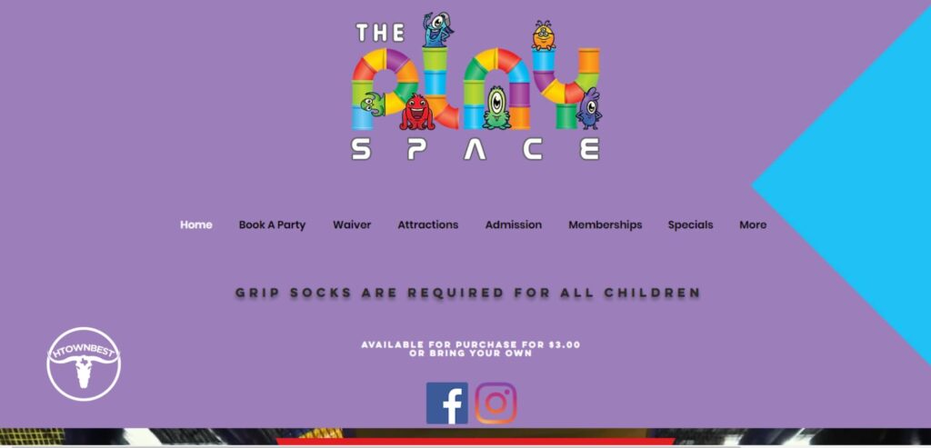 The Play Space Homepage