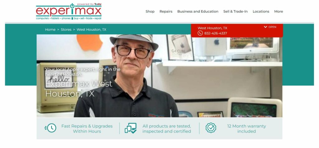 Experimax West Houston Homepage