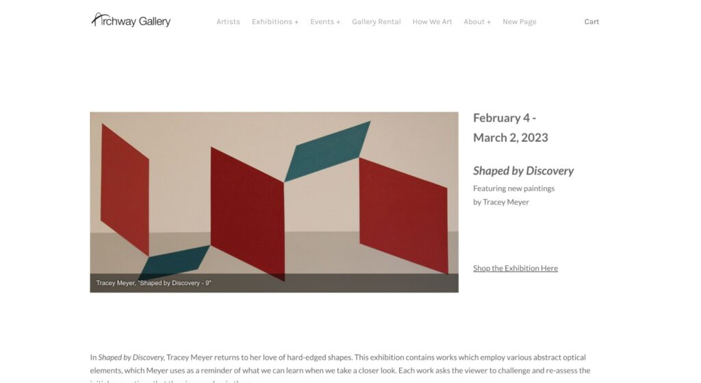 Archway Gallery's Homepage