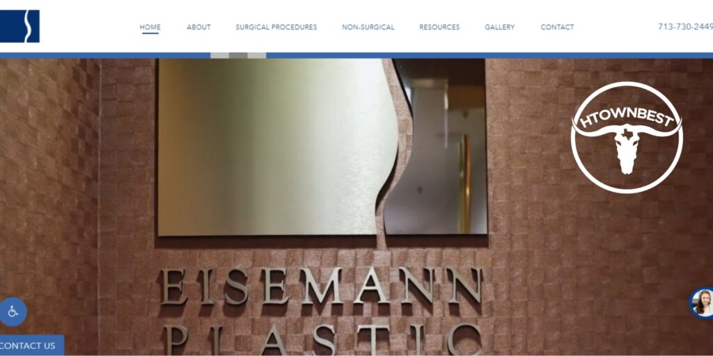 Eisemann Plastic Surgery Center's Homepage