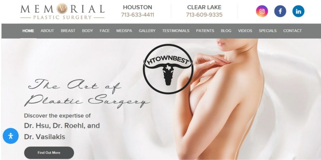 Memorial Plastic Surgery's Homepage