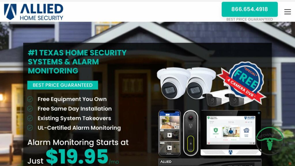 Allied Home Security's Homepage