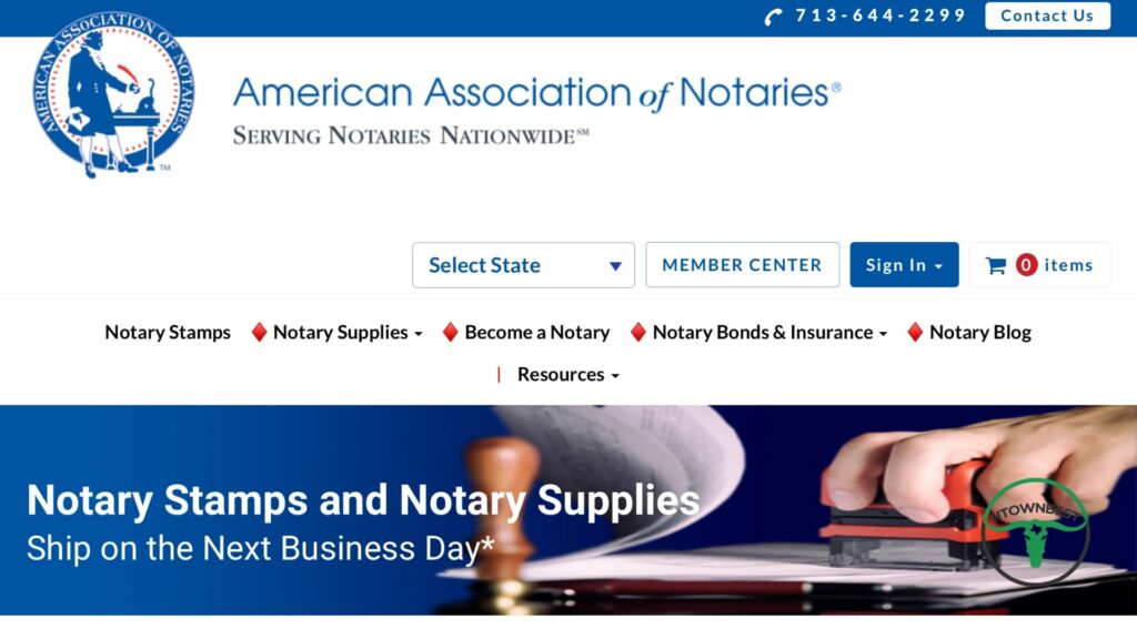 American Association of Notaries' Homepage