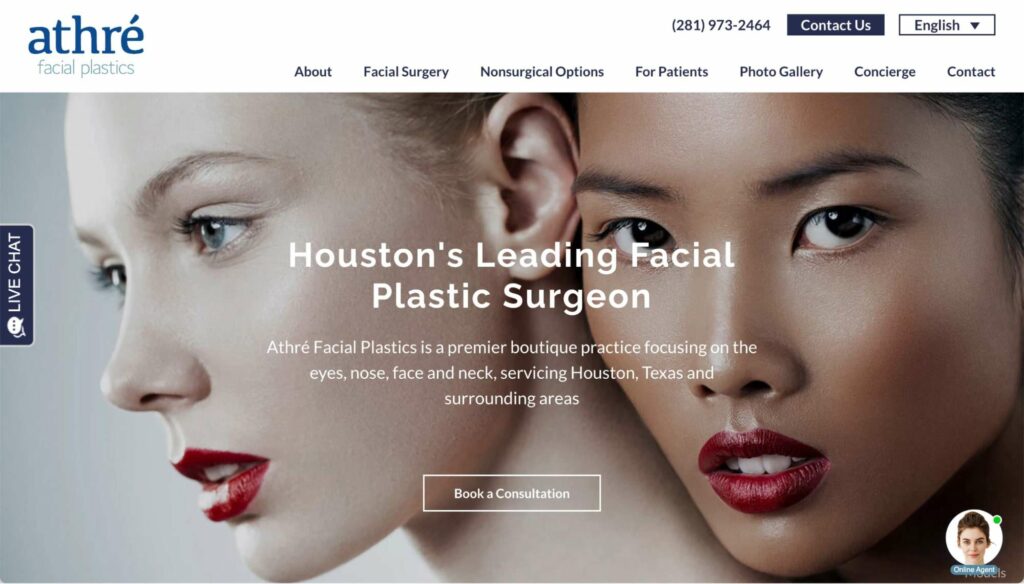 Athre Facial Plastics' Homepage