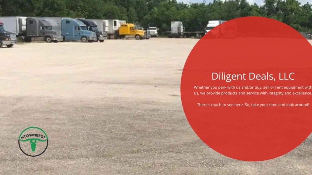 Diligent Deals Truck Parking's Homepage