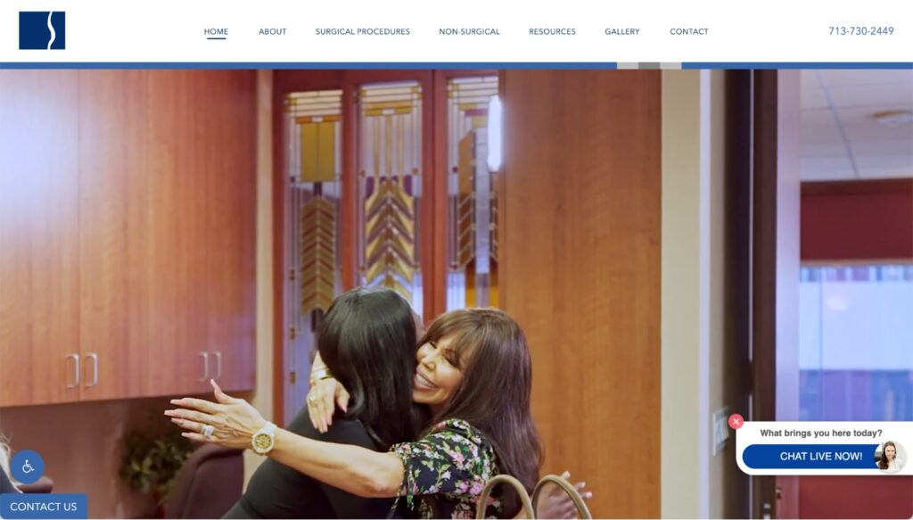 Eisemann Plastic Surgery Center's Homepage
