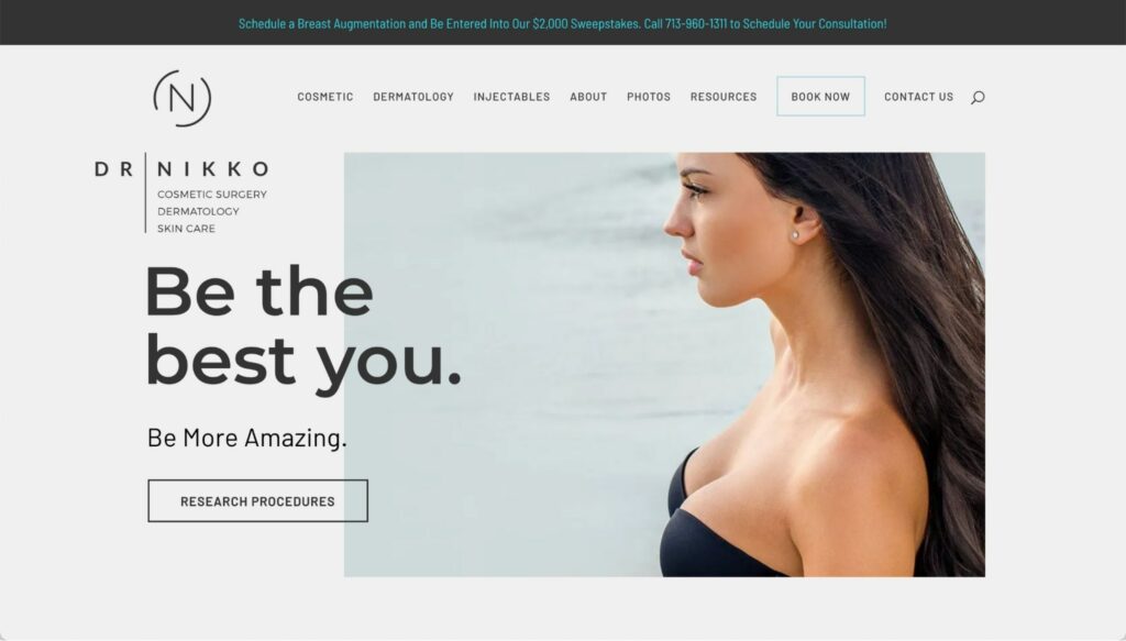 Nikko Cosmetic Surgery Center's Homepage