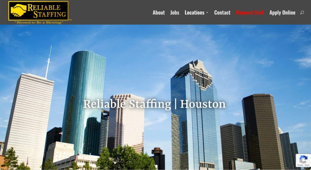 Reliable Staffing's Homepage